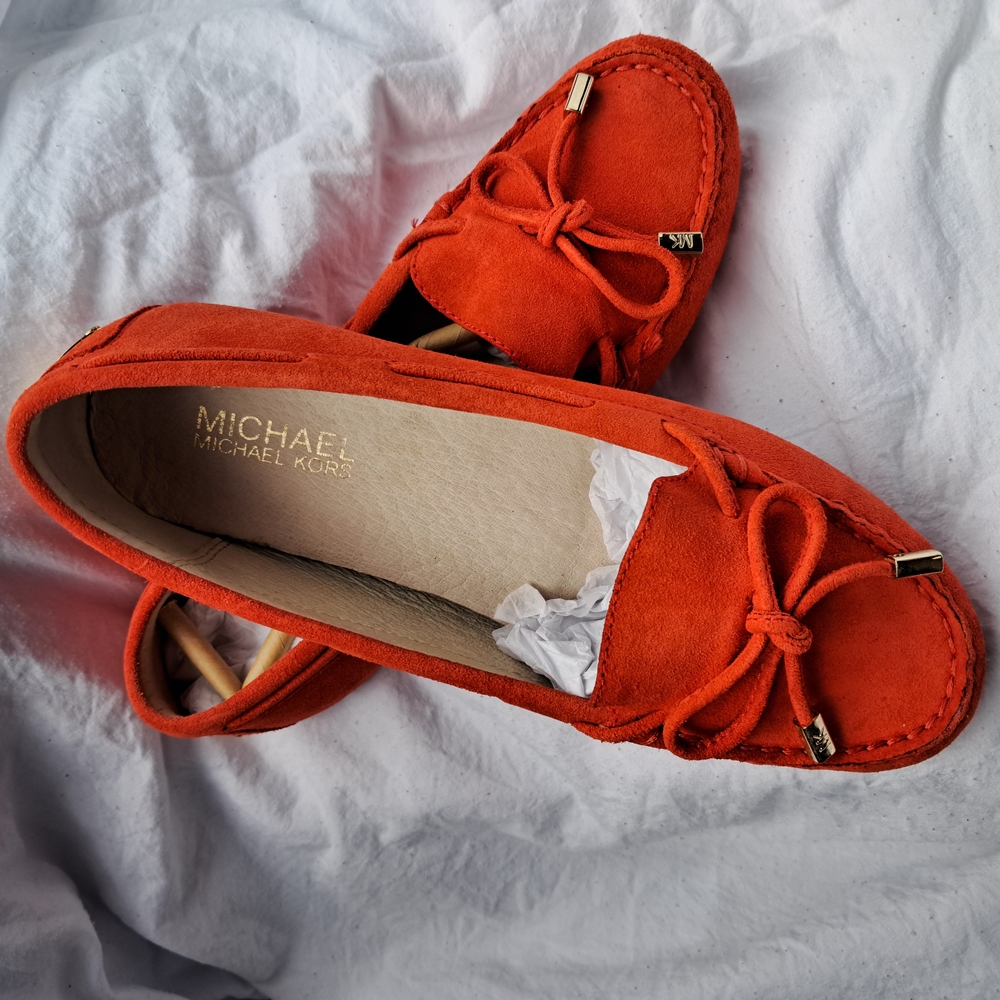 Michael Kors Women's Orange Loafers